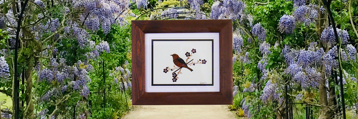 Natural wall decor UK home bird header image